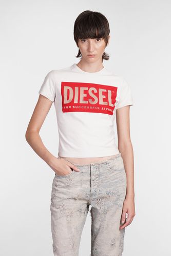 T Malun T-shirt In Cotton - Diesel - Modalova