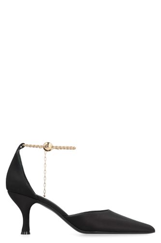 Dana Satin Slingback Pumps - Ferragamo - Modalova