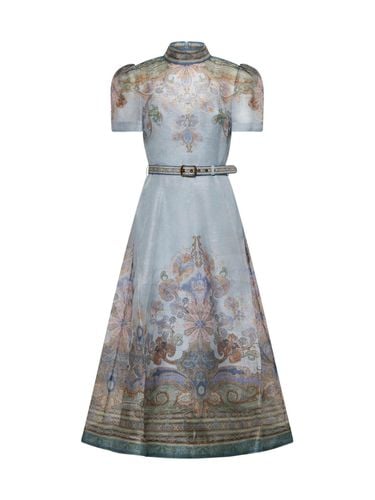 Zimmermann Eden Belted Midi Dress - Zimmermann - Modalova