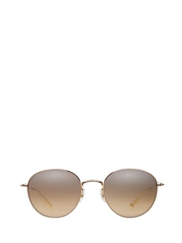 Paloma M Sun Gold-/-flat Brown Layered Mirror Sunglasses - Garrett Leight - Modalova
