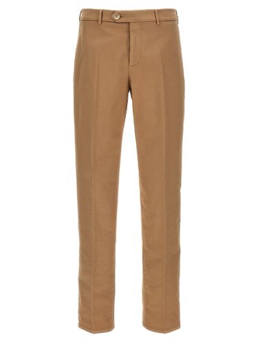 Italian Fit Cotton Gabardine Trousers - Brunello Cucinelli - Modalova