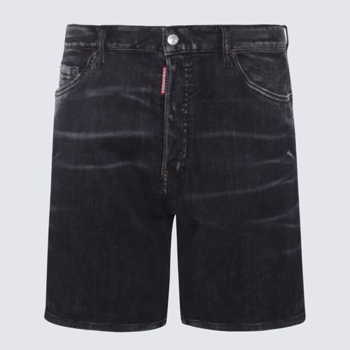 Cotton Blend Denim Shorts - Dsquared2 - Modalova