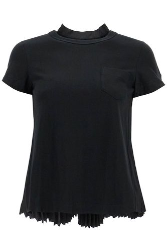 Sacai Pleated Back T-shirt - Sacai - Modalova