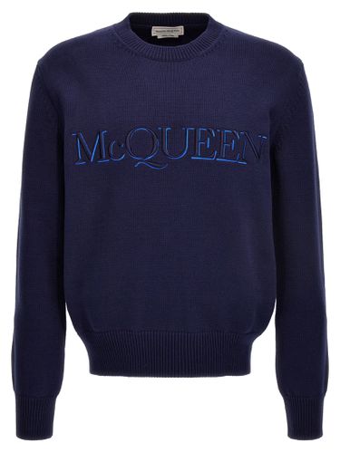 Logo Embroidered Sweater - Alexander McQueen - Modalova