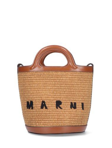 Marni Logo Embroidered Bucket Bag - Marni - Modalova