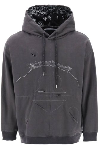 Hoodie With Bandana Detailing - Children of the Discordance - Modalova