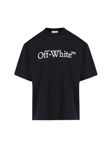 Big Bookish Black Cotton T-shirt - Off-White - Modalova