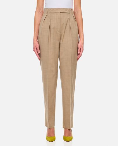 Finale High Waist Trousers With Sartorial Pinces - Max Mara - Modalova