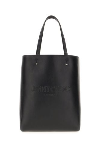 Black Leather Medium Lenny Handbag - Jimmy Choo - Modalova