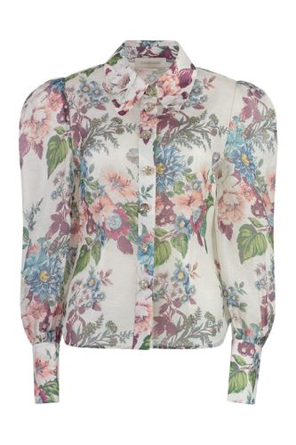 Matchmaker Printed Linen Shirt - Zimmermann - Modalova