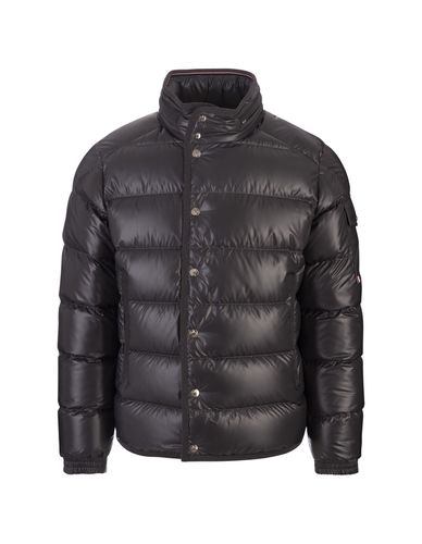 Dark Gourette Short Down Jacket - Moncler - Modalova