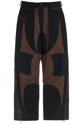 Mugler Patchwork Cargo Pants With - Mugler - Modalova