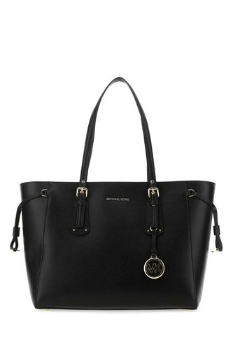 Leather Voyager Shoulder Bag - Michael Kors - Modalova