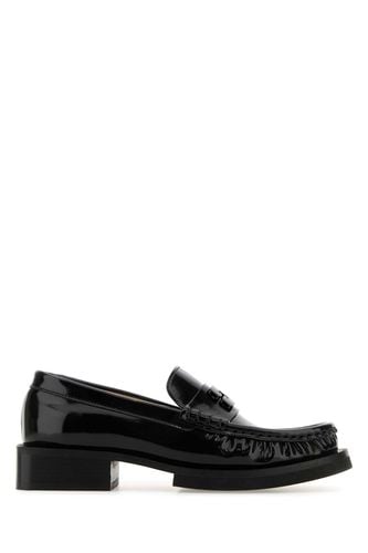 Synthetic Leather Loafers - Ganni - Modalova