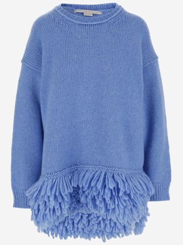 Wool Blend Sweater With Bangs - Stella McCartney - Modalova