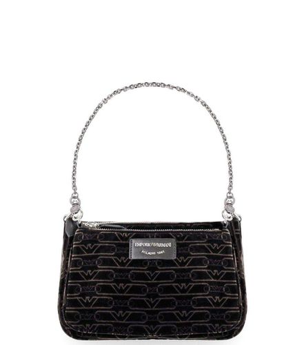 Chain-detailed Zipped Crossbody Bag - Emporio Armani - Modalova