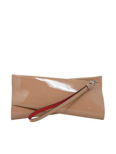 Nude Patent Leather Loubitwist Clutch Bag - Christian Louboutin - Modalova