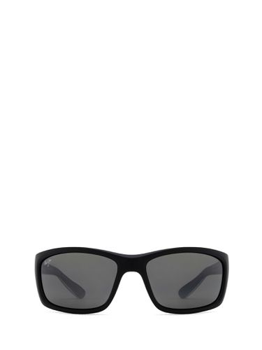 Mj766 Matte Soft Black / / Blue Sunglasses - Maui Jim - Modalova