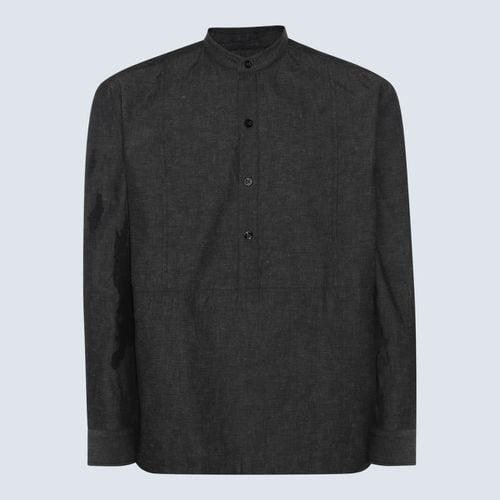 PT Torino Black Linen Shirt - PT Torino - Modalova