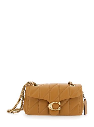 Tabby 20 Quilted Crossbody Bag With Chain-link Leather Shoulder Straps And Logo Plaque On The Front In Leather Woman - Coach - Modalova