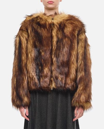 HALFBOY Short Eco Fur Coat - HALFBOY - Modalova