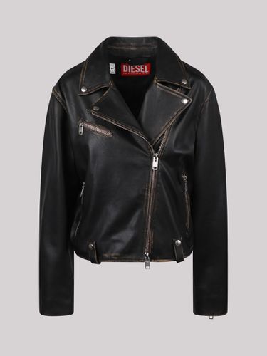 Diesel L-edme Leather Jacket - Diesel - Modalova