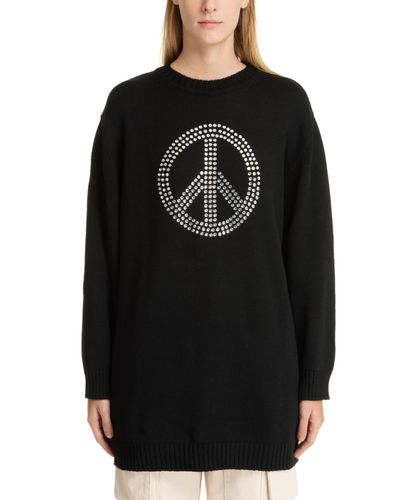 Peace Wool Sweater M05CH1N0 Jeans - M05CH1N0 Jeans - Modalova