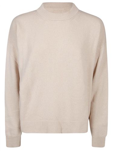 Crewneck Knit Sweater - Roberto Collina - Modalova