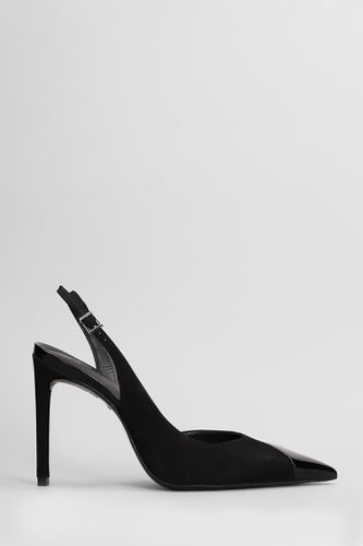 Schutz Elffie Pumps In Black Suede - Schutz - Modalova