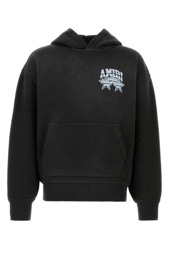 AMIRI Black Cotton Sweatshirt - AMIRI - Modalova