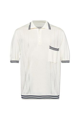 Golden Goose Striped Polo - Golden Goose - Modalova