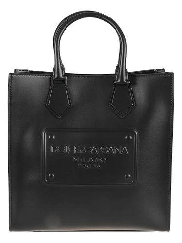 Dolce & Gabbana Logo Plaque Tote - Dolce & Gabbana - Modalova