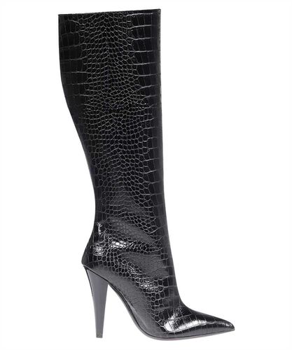 Tom Ford Croco-print Leather Boots - Tom Ford - Modalova