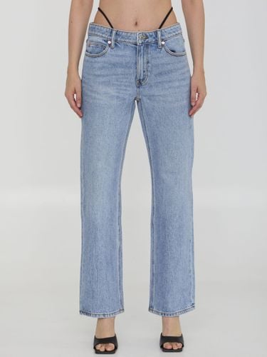 Jeans With Pre-styled Thong - Alexander Wang - Modalova