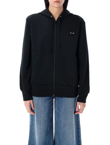 Heart Zip-up Hoodie - Comme des Garçons Play - Modalova