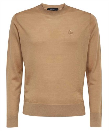 Virgin Wool Crew-neck Sweater - Dsquared2 - Modalova