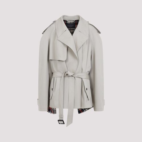 Balenciaga Cropped Trench - Balenciaga - Modalova