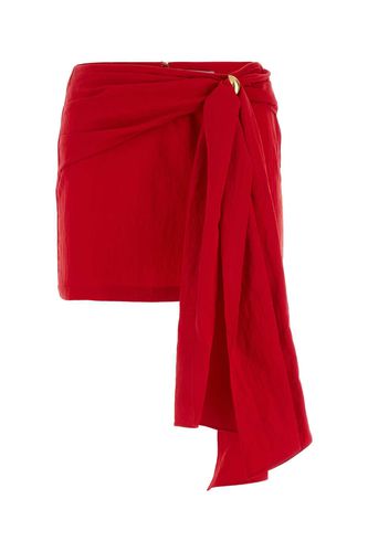 Red Viscose Blend Mini Skirt - Blumarine - Modalova