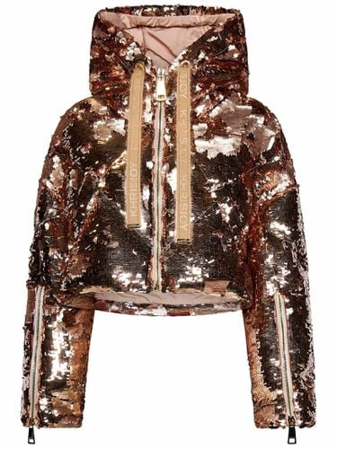 Khris Crop Sparkly Down Jacket - Khrisjoy - Modalova