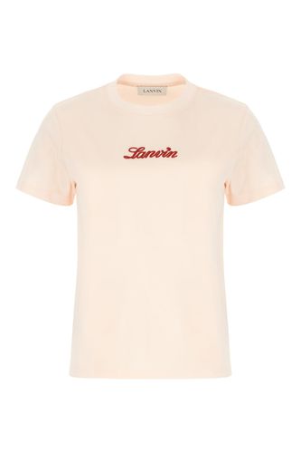 Lanvin Salmon Cotton T-shirt - Lanvin - Modalova