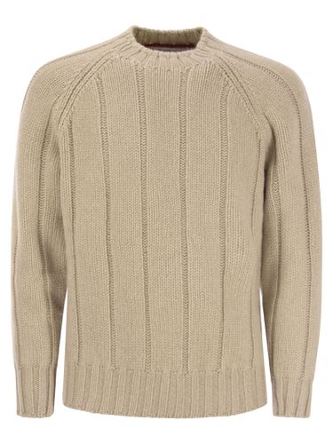 Flat-ribbed Cashmere Sweater - Brunello Cucinelli - Modalova