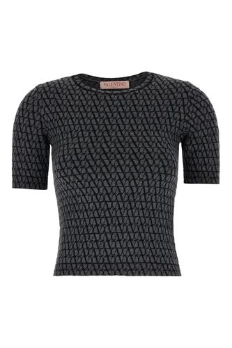 Embroidered Wool Top - Valentino Garavani - Modalova