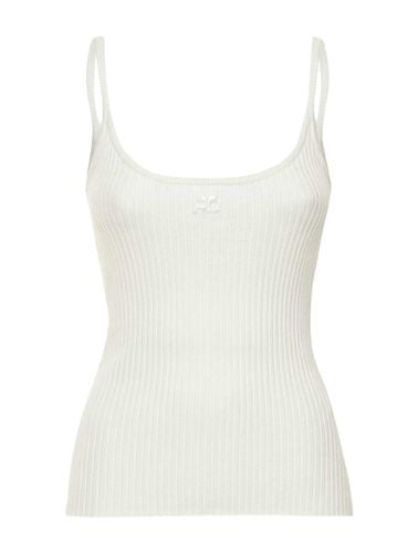 Reedition Rib Knit Tank Top - Courrèges - Modalova