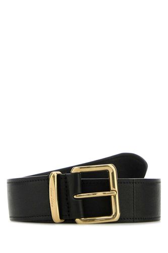 Miu Miu Black Nappa Leather Belt - Miu Miu - Modalova