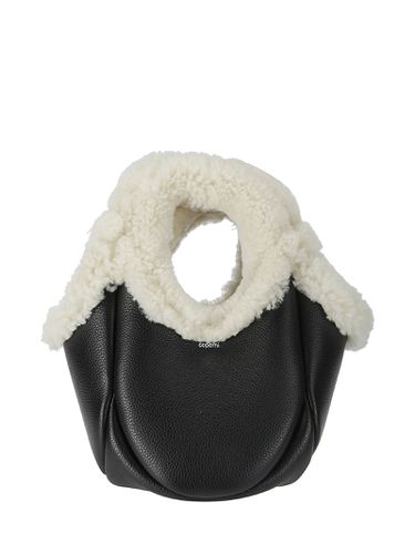 Shearling Mini Bucket Swipe Bag - Coperni - Modalova