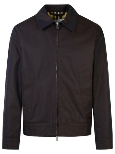 Burberry Black Cotton Jacket - Burberry - Modalova