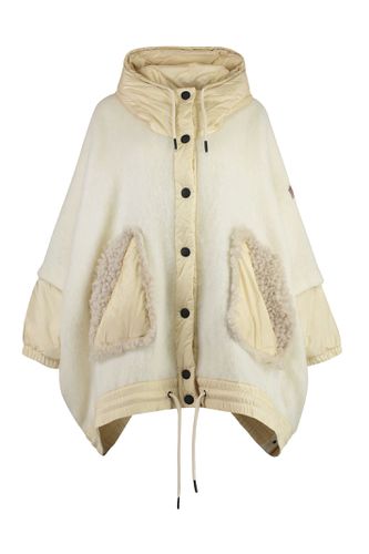 Moncler Grenoble Wool Cape - Moncler Grenoble - Modalova