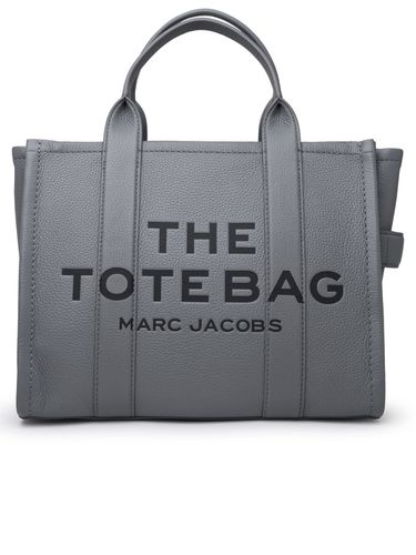 Gray Leather Midi Tote Bag - Marc Jacobs - Modalova