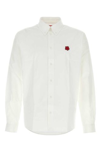 Kenzo White Oxford Shirt - Kenzo - Modalova