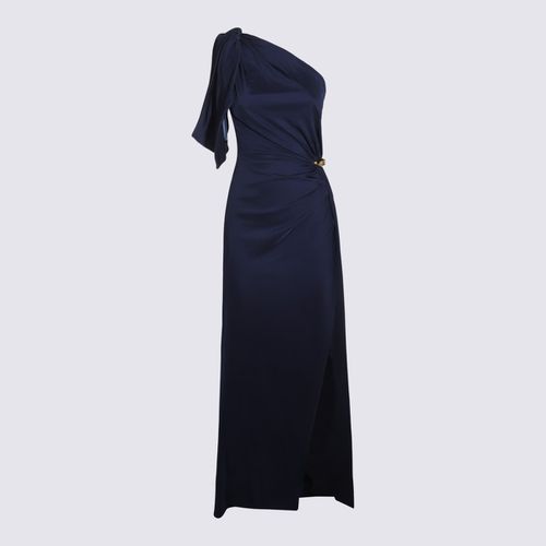 Navy Maxi Dress - Elisabetta Franchi - Modalova